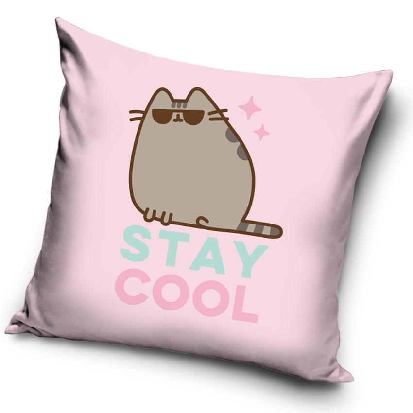 Obliečka na vankúšik Mačička Pusheen Stay Cool