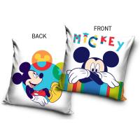 Povlak na polštářek Mickey Mouse Myška Muška , Barva - Biela , Rozměr textilu - 40x40