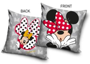 Povlak na polštářek Minnie Šedá Kráska , Barva - Šedá , Rozměr textilu - 40x40