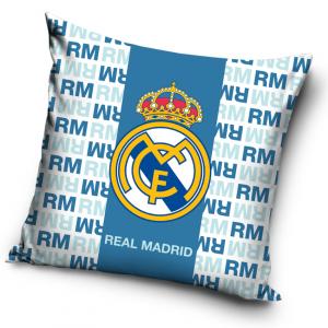 Povlak na vankúšik Real Madrid Medium Blue , Rozměr textilu - 40x40