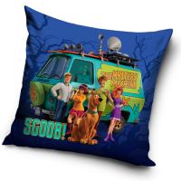 Obliečka na vankúšik Scooby Doo Mystery Machine , Barva - Modrá , Rozměr textilu - 40x40