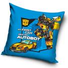 Obliečka na vankúšik Transformers Bumblebee , Barva - Modrá , Rozměr textilu - 40x40