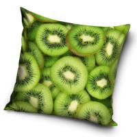 Obliečka na vankúšik Zelené Kiwi , Barva - Zelená , Rozměr textilu - 40x40