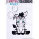 Obliečky 3-dielne New Baby Zebra , Barva - Bielo-čierna , Rozměr textilu - 100x135-1