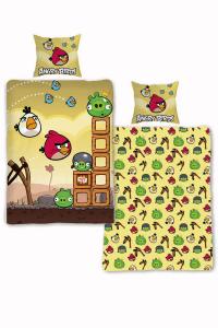 Obliečky Angry Birds Búrka 140x200 , Rozměr textilu - 140x200