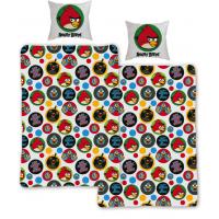 Obliečky Angry Birds Get , Barva - Barevná , Rozměr textilu - 140x200