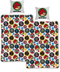 Obliečky Angry Birds Get , Barva - Barevná , Rozměr textilu - 140x200