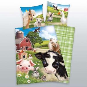 Obliečky Animal Club Zvieratká , Barva - Barevná , Rozměr textilu - 140x200