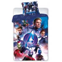 Obliečky Avengers Power , Barva - Modrá , Rozměr textilu - 140x200