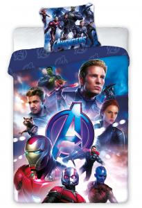 Obliečky Avengers Power , Barva - Modrá , Rozměr textilu - 140x200