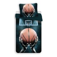 Obliečky Basketball , Barva - Čierna , Rozměr textilu - 140x200