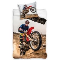 Obliečky Bavlnené Motocross FMX , Barva - Barevná , Rozměr textilu - 140x200
