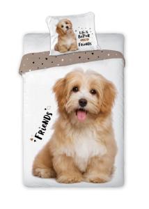 Obliečky Best Friends Šteňa , Rozměr textilu - 140x200