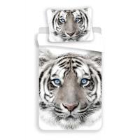 Obliečky Biely Tiger , Barva - Biela , Rozměr textilu - 140x200