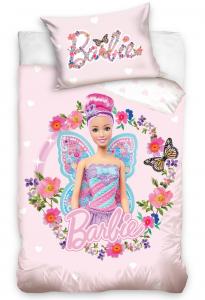 Obliečky do postieľky Barbie Motýlie Víla , Rozměr textilu - 100x135