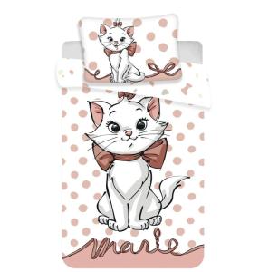 Obliečky do postieľky Mačička Marie dots , Rozměr textilu - 100x135