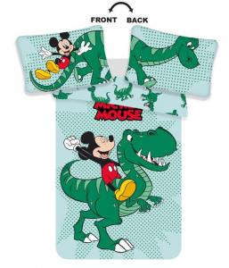 Obliečky do postieľky Mickey dino baby , Barva - Zelená , Rozměr textilu - 100x135