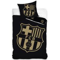 Obliečky FC Barcelona Gradient Black , Barva - Čierna , Rozměr textilu - 140x200