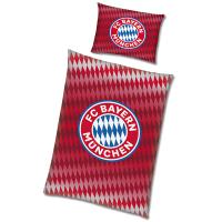 obliečky FC Bayern Mníchov Diamonds , Barva - Červená , Rozměr textilu - 140x200