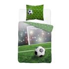Povlečení Fotbal přímý kop Bavlna, 140/200, 70/80 cm , Rozměr textilu - 140x200
