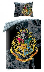 Obliečky Harry Potter , Barva - Antracitová , Rozměr textilu - 140x200