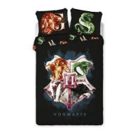 Obliečky Harry Potter Black , Barva - Čierna , Rozměr textilu - 140x200