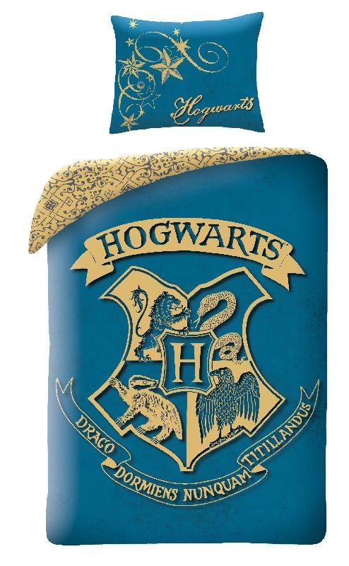 Obliečky Harry Potter modrá
