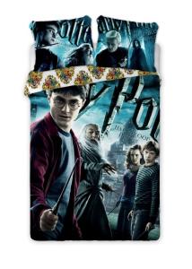 Obliečky Harry Potter Princ dvojakej krvi , Barva - Tmavo modrá , Rozměr textilu - 140x200