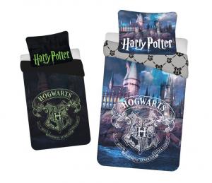 Obliečky Harry Potter svietiace , Barva - Modrá , Rozměr textilu - 140x200