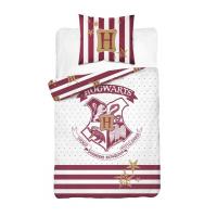 Obliečky Harry Potter bielo-červená , Barva - Bielo-červená , Rozměr textilu - 140x200
