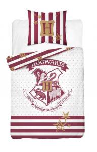 Obliečky Harry Potter bielo-červená , Barva - Bielo-červená , Rozměr textilu - 140x200