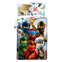 Obliečky Lego Ninjago mesto , Barva - Barevná , Rozměr textilu - 140x200