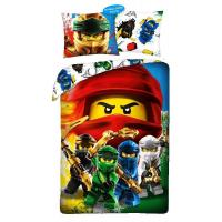Obliečky Lego Ninjago , Barva - Barevná , Rozměr textilu - 140x200