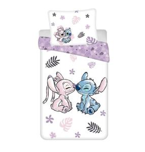 Obliečky Lilo and Stitch White , Barva - Biela , Rozměr textilu - 140x200