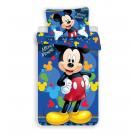 Obliečky Mickey Disney , Barva - Modrá , Rozměr textilu - 140x200