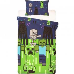 OBLIEČKY Minecraft , Rozměr textilu - 140x200