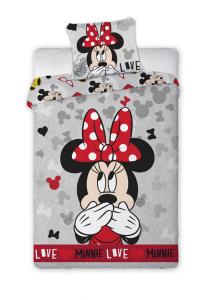 Obliečky Minnie Love , Rozměr textilu - 140x200