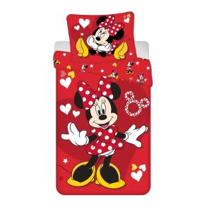 Obliečky Minnie Red heart , Rozměr textilu - 140x200