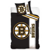 Obliečky NHL Boston Bruins Belt , Barva - Čierna , Rozměr textilu - 140x200