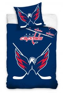 Obliečky NHL Washington Capitals - svietiace , Rozměr textilu - 140x200