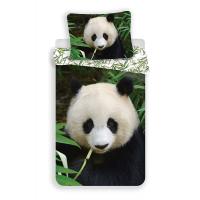 Obliečky Panda , Barva - Čierna , Rozměr textilu - 140x200