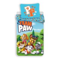 Obliečky Paw Patrol Team Paw , Barva - Modro-zelená , Rozměr textilu - 140x200