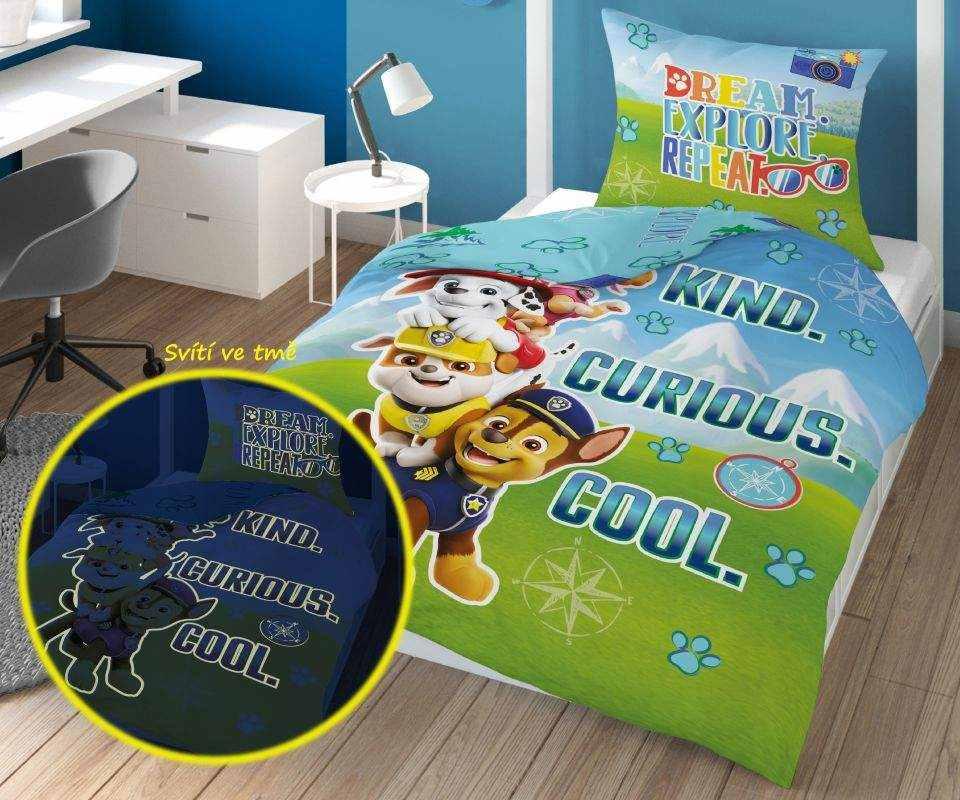 Povlečení Paw Patrol dream svítící