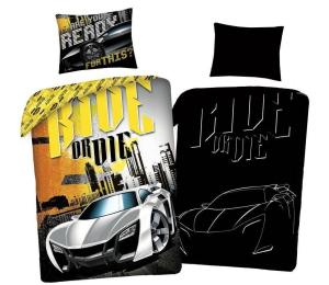 Obliečky Rýchlo a zbesilo Ride svietiace , Barva - Barevná , Rozměr textilu - 140x200