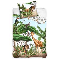 obliečky Safari Park , Barva - Zelená , Rozměr textilu - 140x200