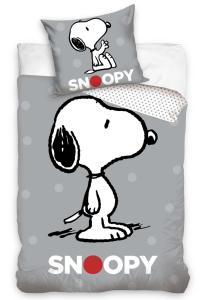 Obliečky Snoopy Grey