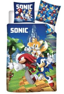 Obliečky Sonic a Priatelia , Rozměr textilu - 140x200
