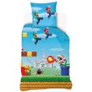 Povlečení Super Mario Bros , Barva - Barevná , Rozměr textilu - 140x200