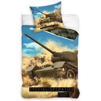 Povlečení Tank Speciální Operace , Barva - Béžová , Rozměr textilu - 140x200