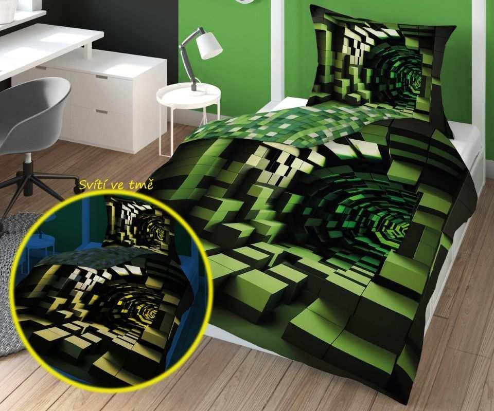 Obliečky Tunel 3D svietiace